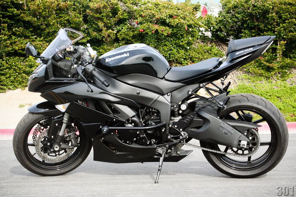 Evoalex's 2009 ZX6R; quick shoot of new mods KawiForums Kawasaki